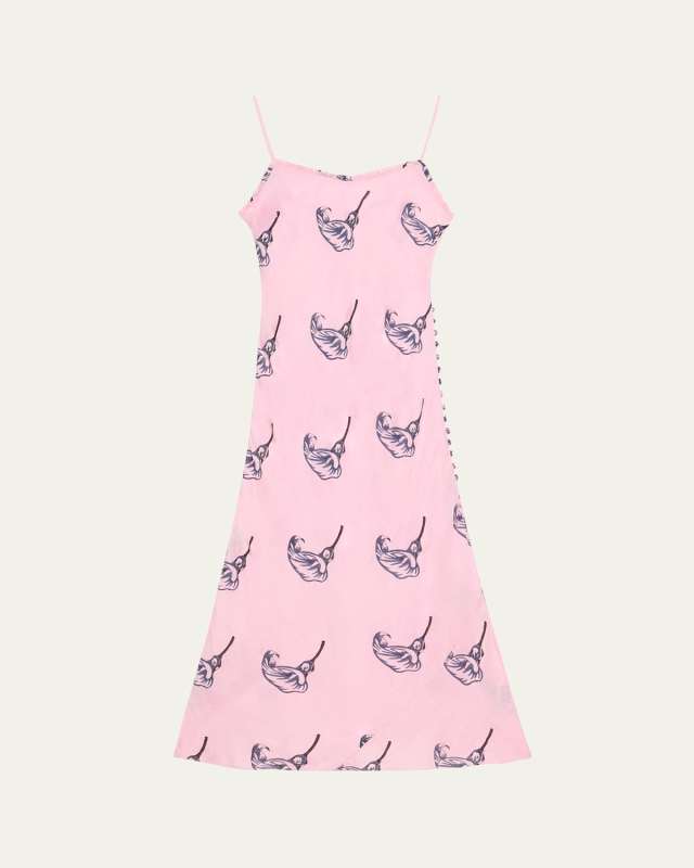 Athens Calla Lily Slip Dress